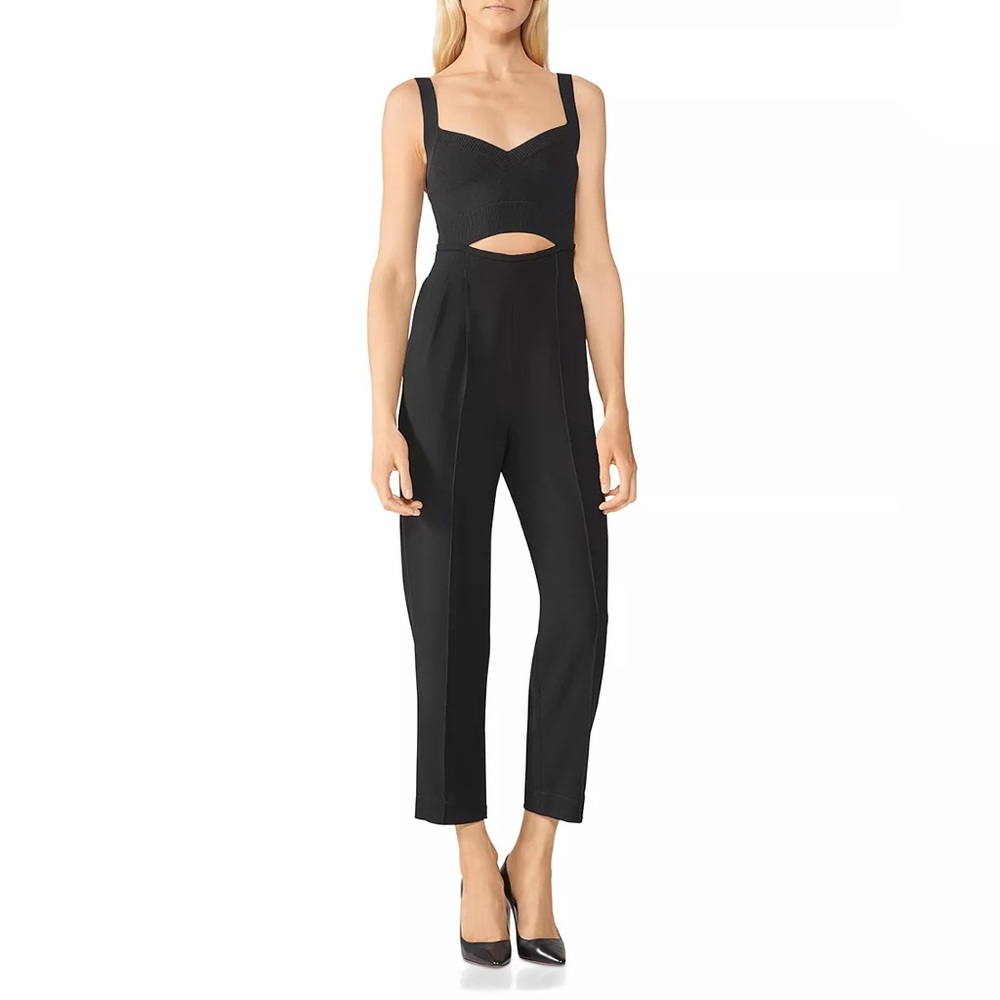 NWT ⭐️ Hervé Léger Waist Cutout Jumpsuit size S